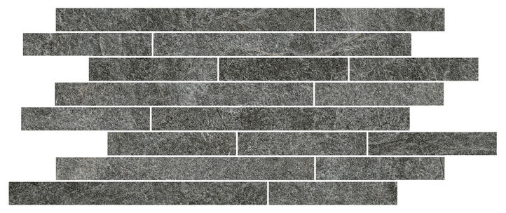  Marazzi Rocking Anthracite 22x55 cm Mozaiek Mat Gestructureerd Naturale M1HU | 242130