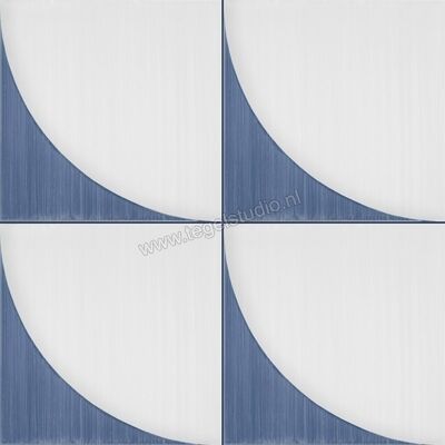  Marazzi Scenario Blu 20x20 cm Vloertegel / Wandtegel Tappeto 2B Mat Vlak Naturale M8RE | 242178