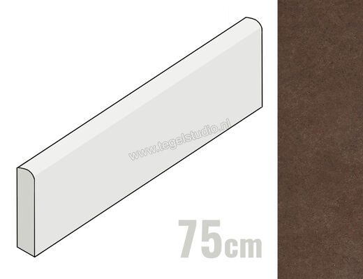  Marazzi Terratech Vinaccia 7x75 cm Plint Mat Vlak Naturale M8M2 | 242874
