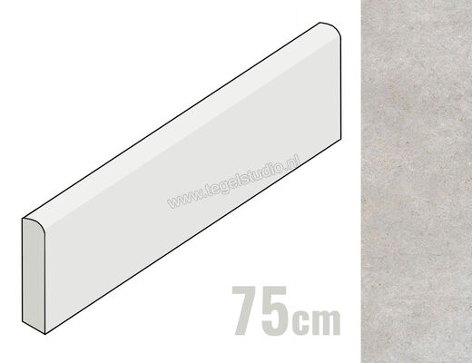  Marazzi Terratech Polvere 7x75 cm Plint Mat Vlak Naturale M8M3 | 242877