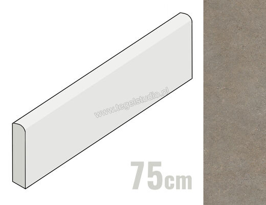  Marazzi Terratech Salvia 7x75 cm Plint Mat Vlak Naturale M8M4 | 242880