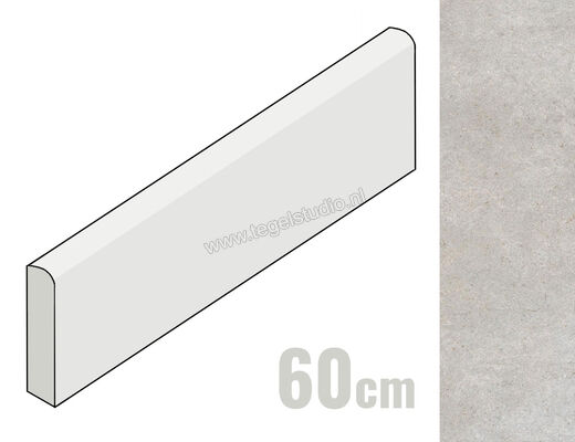  Marazzi Terratech Polvere 7x60 cm Plint Mat Vlak Naturale M8YL | 242898