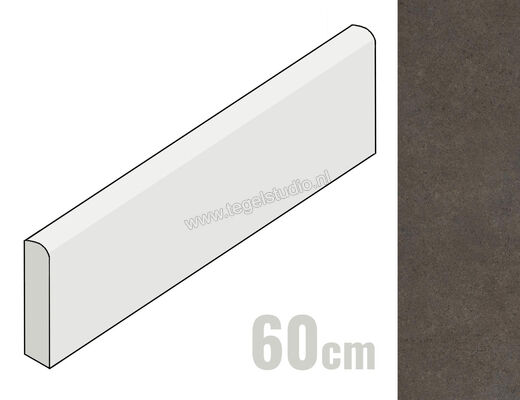  Marazzi Terratech Grafite 7x60 cm Plint Mat Vlak Naturale M8YN | 242904