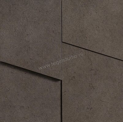  Marazzi Terratech Grafite 28.5x28.5 cm Mozaiek 3D Mat Vlak Naturale M8LG | 243270