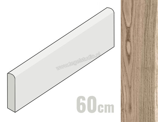  Marazzi Treverkmore Natural 6x60 cm Plint Mat Gestructureerd Naturale MMZ0 | 244494