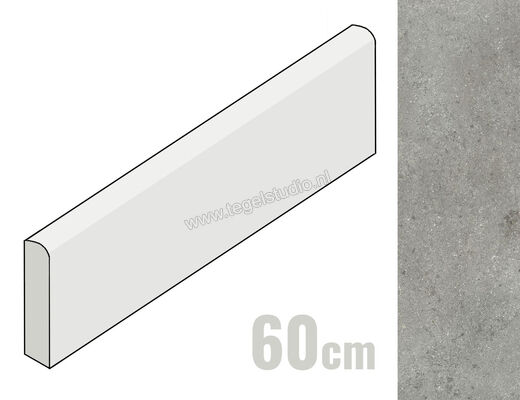 Marazzi Uniche Avignone 7x60 cm Plint Mat Gestructureerd Naturale MAQL | 245139