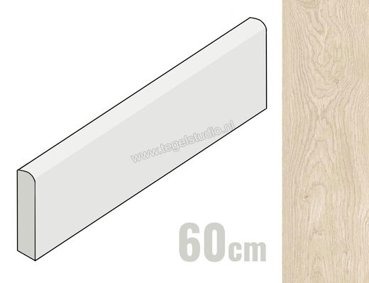 Marazzi Vero Betulla 6x60 cm Plint Mat Gestructureerd Naturale MEXM | 245535