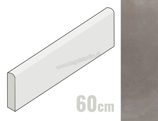 Margres Tool Grey 8x60 cm Plint Mat Vlak Nr 86TL4NR | 247988