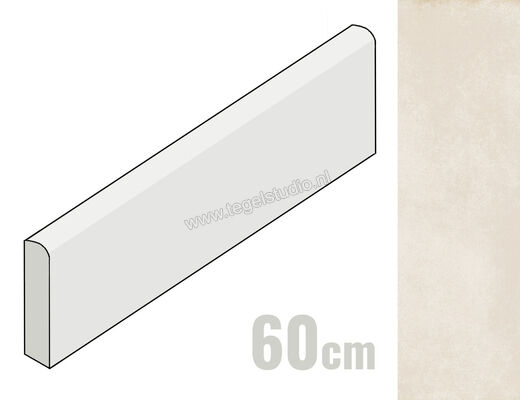 Villeroy & Boch Section Creme-Weiß 7.5x60 cm Plint Mat 2421 SZ00 0 | 248441