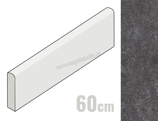 Kronos Ceramiche Carriere du Kronos Namur 4.6x60 cm Plint Mat Vlak Naturel KRO8481 | 249338