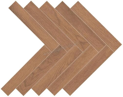 Atlas Concorde Nid Whisky 36.2x41.2 cm Decor Herringbone Mat Vlak Naturale AAN8 | 251609