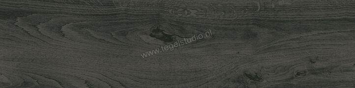 Keraben Madeira Negro 24.8x100 cm Vloertegel / Wandtegel Mat Vlak Naturale GMD4400K | 254333