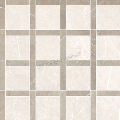 Keraben Inari Crema 30x30 cm Mozaiek Board Mat Vlak Soft GVB04011 | 255812