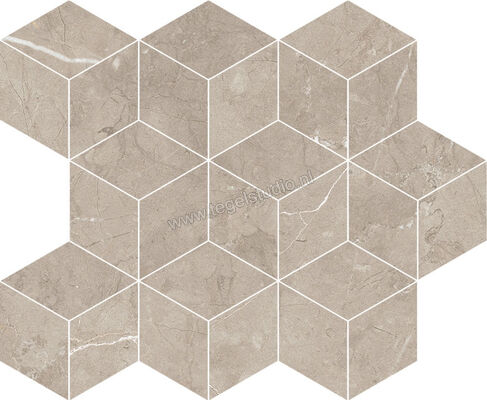 Keraben Inari Vison 26x30 cm Mozaiek Cube Glanzend Gestructureerd Lappato GVB5W00C | 256070
