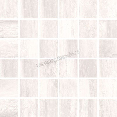 Keraben Luxury White 30x30 cm Mozaiek Block Glanzend Gestructureerd Soft Lappato P0000171 | 260327