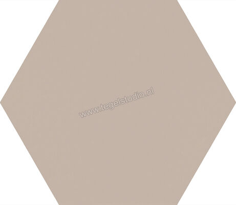 Emilceramica Sixty Fango 21x18.2 cm Vloertegel / Wandtegel Small Esagona Silkteck Mat Vlak Naturale EKMS | 264326