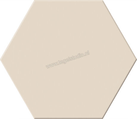 Emilceramica Sixty Sabbia 21x18.2 cm Vloertegel / Wandtegel Small Esagona Silkteck Mat Vlak Naturale EKMT | 264329