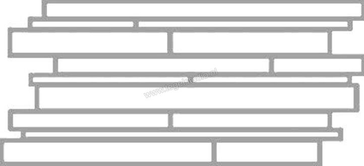 Topcollection Metropolis Bianco 30x60 cm Special Wall Maxi Mat Vlak Naturale CVMTBWM | 266199