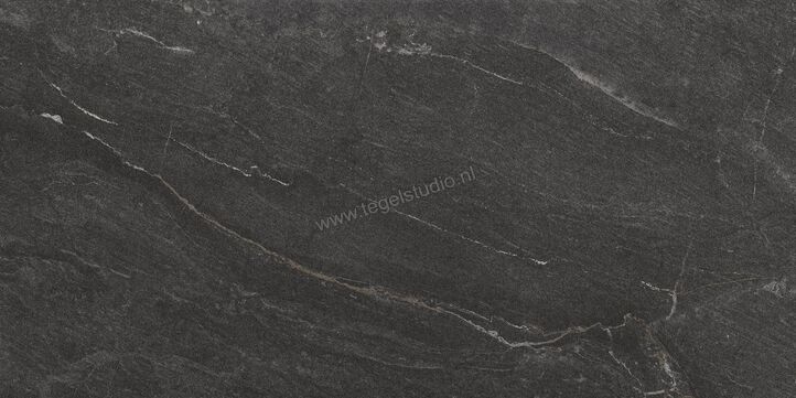 Keraben Idyllic Aura Black 60x120 cm Vloertegel / Wandtegel Vecchio Mat Vlak Naturale P0003933 | 268068