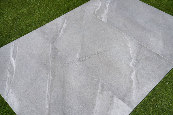  XL Style Atmos Outdoor Iron 60x120x2 cm Terrastegel Mat Gestructureerd Naturale CVATMI612R | 270450