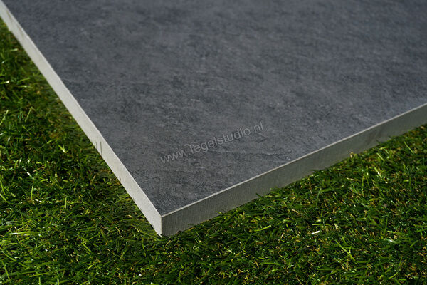  XL Style Interior Stone Outdoor Nero 60x120x2 cm Terrastegel Mat Gestructureerd Naturale IntStone TPN60120 | 271932