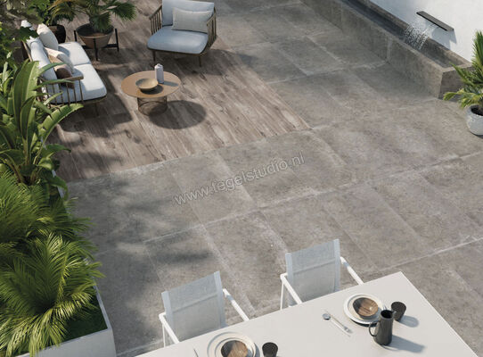  Topcollection Anima Outdoor Fango 60x120x2 cm Terrastegel Mat Gestructureerd Naturale CVPF60006355 | 272046