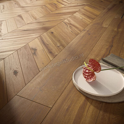  Sichenia Parkett Graz 20x120 cm Vloertegel / Wandtegel Softgrip Mat Gestructureerd Naturale CV0196054 | 272424