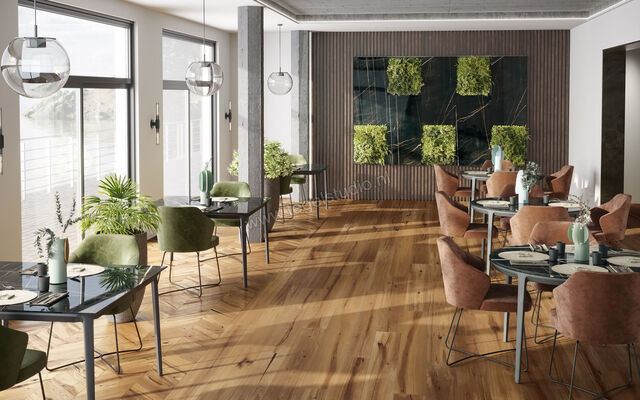  Topcollection Parkett Graz 20x120 cm Vloertegel / Wandtegel Softgrip Mat Gestructureerd Naturale CV0196054 | 272430