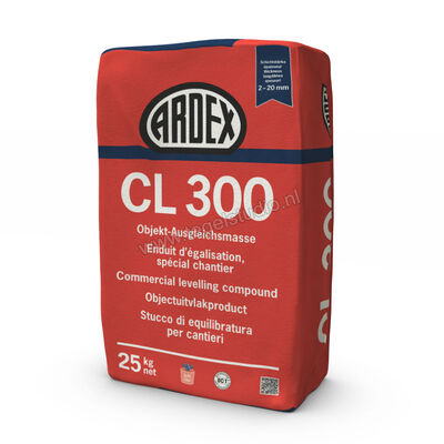 Ardex CL 300 Egalisatiemiddel 25 Kg Papieren Zak 13540 | 273552