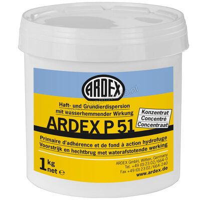 Ardex P 51 Hecht- En Voorstrijkdispersie 1 Kg Kann 59180 | 273582