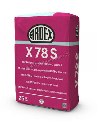 Ardex X 78 S Microtec Flexlijm Vloer, Snel 25 Kg Papieren Zak Grijs 54067 | 273621