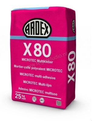 Ardex X 80 Microtec Multilijm 25 Kg Papieren Zak 42152 | 273846