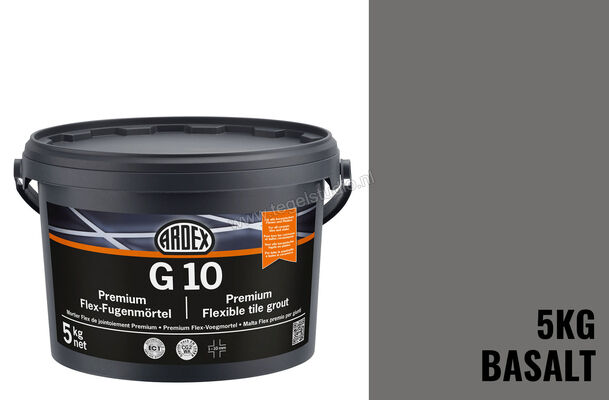 Ardex G10 Flex-Voegmortel Premium 5 Kg Emmer Basalt 32522 | 274170