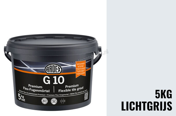 Ardex G10 Flex-Voegmortel Premium 5 Kg Emmer Lichtgrijs 32517 | 274185