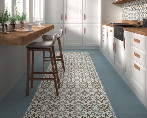  Dune Ceramica Saudade Saudade Azul 20x20 cm Vloertegel / Wandtegel NP Mat Vlak Naturale 188026N | 280191