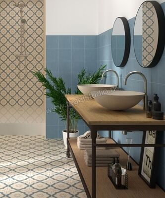  Dune Ceramica Saudade Saudade Azul 20x20 cm Vloertegel / Wandtegel NP Mat Vlak Naturale 188026N | 280194