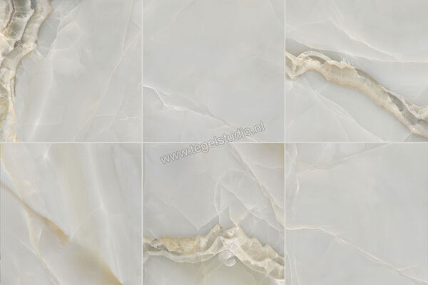Dune Ceramica Selene Sky Satin 60x60 cm Vloertegel / Wandtegel Mat Vlak Satin Finish 187954 | 280275