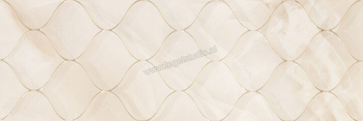 Dune Ceramica Selene Arabesque Light 30x90 cm Wandtegel Glanzend Gestructureerd Gloss 187993 | 280338