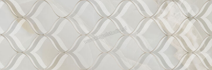 Dune Ceramica Selene Arabesque Sky 30x90 cm Wandtegel Glanzend Gestructureerd Gloss 188102 | 280362