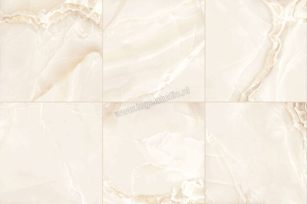 Dune Ceramica Selene Light Satin 90x90 cm Vloertegel / Wandtegel Mat Vlak Satin Finish 188311 | 280407