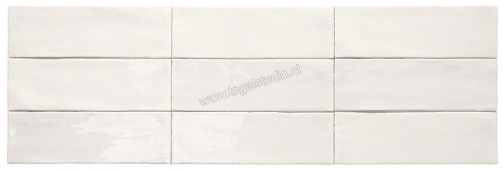 Dune Ceramica Tabarca Blanco 7.5x23 cm Wandtegel Glanzend Gestructureerd Gloss 188254 | 280515