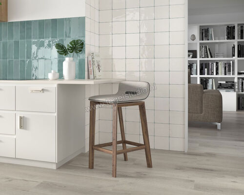  Dune Ceramica Tabarca Blanco 15x15 cm Decor Glanzend Gestructureerd Gloss 188245N | 280632