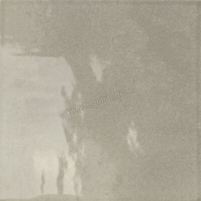 Dune Ceramica Berlin Grey 14.7x14.7 cm Vloertegel / Wandtegel Glanzend Structured Gloss 188041 | 281256