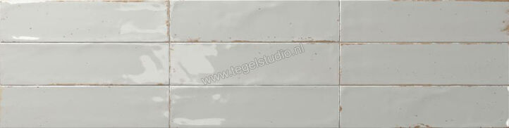Dune Ceramica Agadir Niebla 7x28 cm Wandtegel Glanzend Gestructureerd Shiny 188546 | 281571