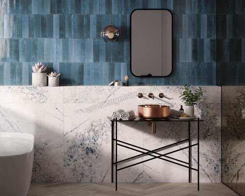  Dune Ceramica Agadir Lago 7x28 cm Wandtegel NP Shiny Structured Gloss 188548N | 281601
