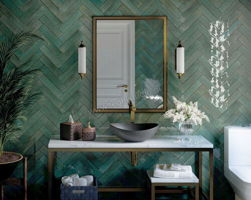  Dune Ceramica Agadir Selva 7x28 cm Wandtegel NP Shiny Structured Gloss 188570N | 281643