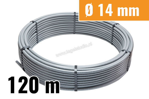 Schlüter Systems BEKOTEC-THERM-HR BTHR14RT120 Verwarmingsbuis voor EN 23 F Ø 14 mm 120 m Rol Polymeer (PE-RT) BTHR14RT120 | 282627