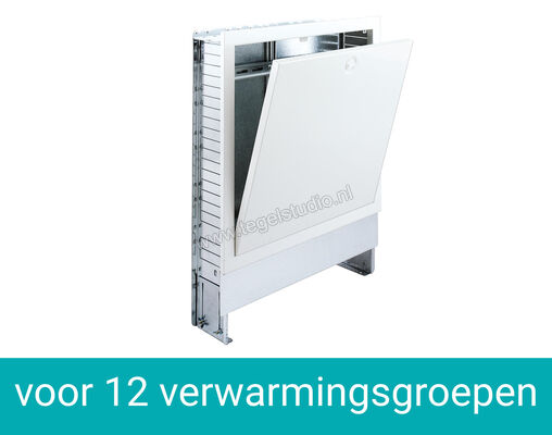 Schlüter Systems BEKOTEC-THERM-VSE BTVSE12VW Verdelerkast inbouw voor 12 verwarmingsgroepen BTVSE12VW | 283404