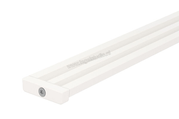  SchlÃ¼ter Systems KERDI-LINE-VARIO WAVE 34 Inkortbaar W-vormig afwateringsprofiel Aluminium MBW - Alu structuur - gecoat zuiver wit mat Sterkte: 8 mm Breedte: 34 mm Lengte: 1,8 m KLVRD10MBW180 | 283761