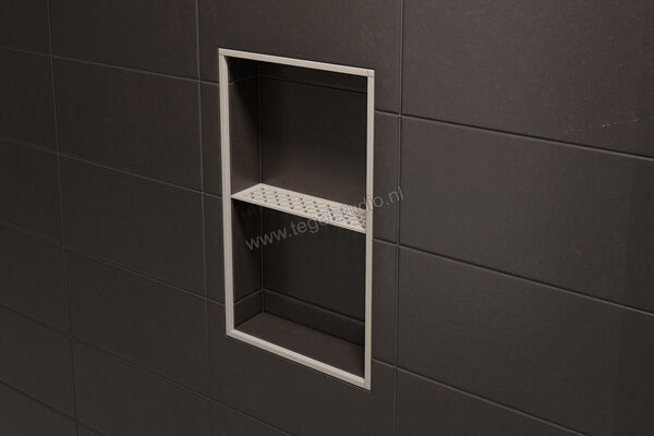  SchlÃ¼ter Systems SHELF-N-S1 Planchet Floral Aluminium TSC - structuur-gecoat crÃ¨me Sterkte: 300 mm Breedte: 87 mm SNS1D5TSC | 284544